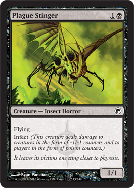 Plague Stinger, Common from Scars of Mirrodin